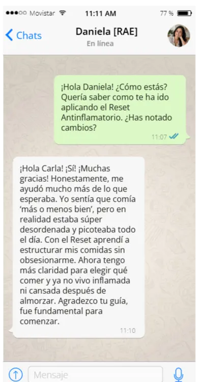 Testimonio Daniela — Método RAE