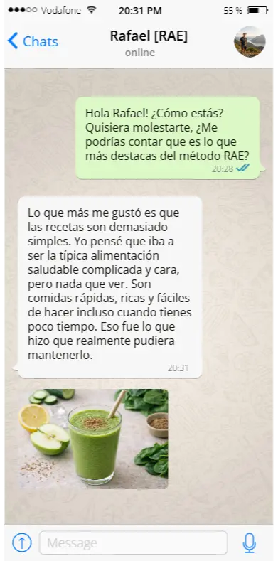 Testimonio Rafael — Método RAE